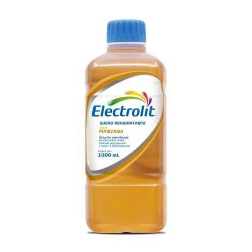 ELECTROLIT MANZANA 1000ML