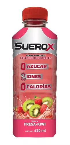 SUEROX 8 IONES FRESA-KIWI 630ML