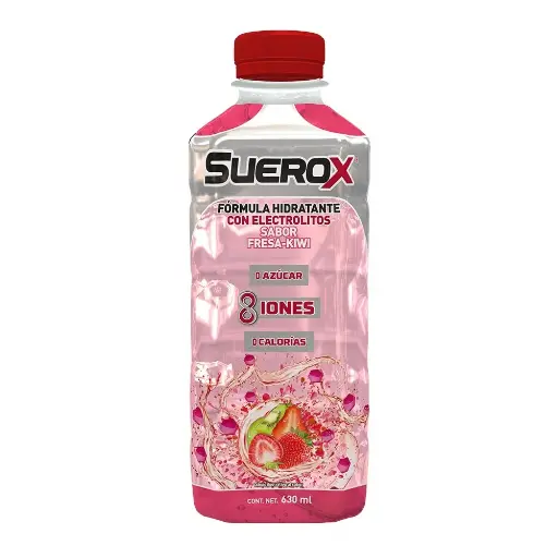 SUEROX 8 IONES FRESA-KIWI 630ML