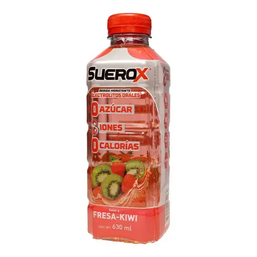 SUEROX 8 IONES FRESA-KIWI 630ML