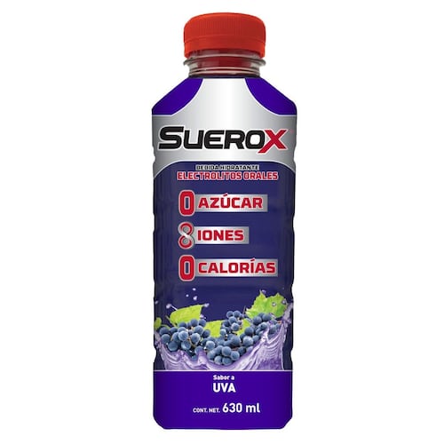 SUEROX 8 IONES UVA 630ML