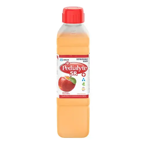 PEDIALYTE SR 60-MEQ MANZANA 500ML