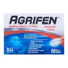 [Antigripal] AGRIFEN TABLETAS C/10