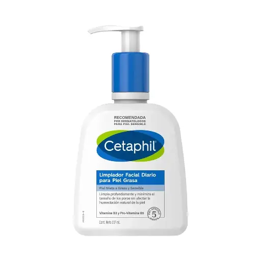CETAPHIL GEL LIMPIADOR 237ML PIEL GRASA