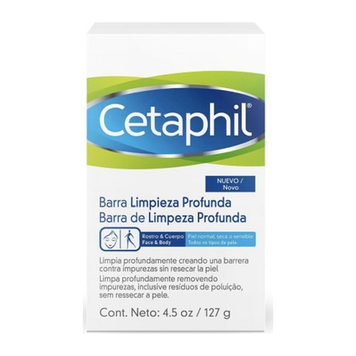 CETAPHIL BARRA LIMPIEZA PROFUNDA 127G