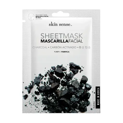 MASCARILLA FACIAL SKIN SENSE CARBON ACTIVADO 25G