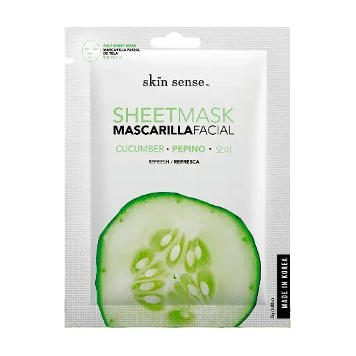 MASCARILLA FACIAL SKIN SENSE PEPINO 25G