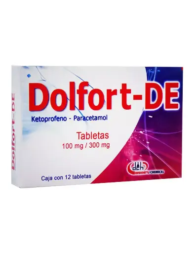 DOLFORT-DE 100/300MG TABLETAS C/12 (GI)