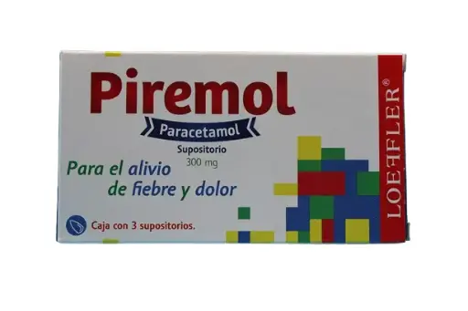 PIREMOL 300MG SUPOS C/3 (GI)