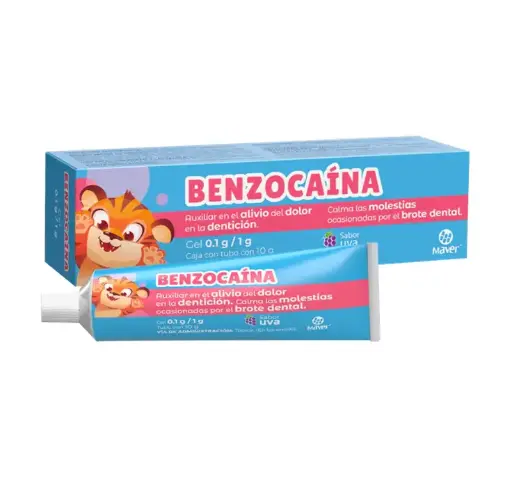 BENZOCAINA MAVER (CAMIDEN) 100MG GEL 10G (GI)