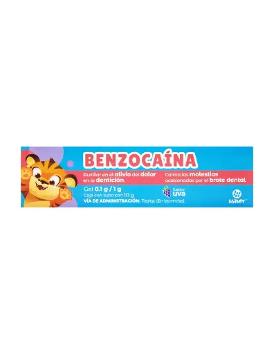 BENZOCAINA MAVER (CAMIDEN) 100MG GEL 10G (GI)