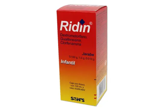 RIDIN PEDIATRICO JARABE 120ML (GI)