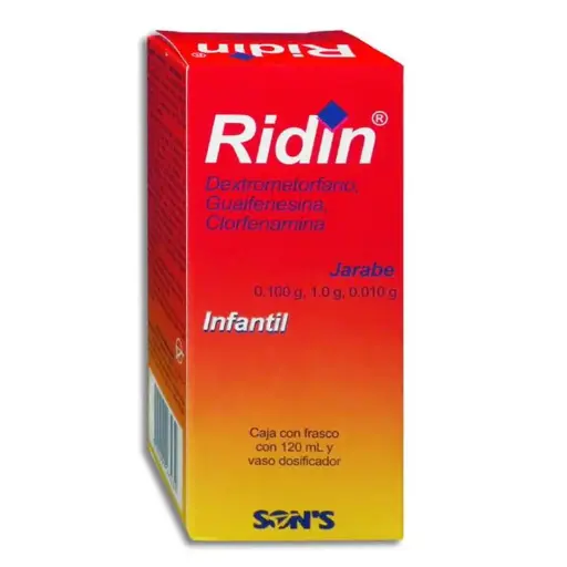 RIDIN PEDIATRICO JARABE 120ML (GI)