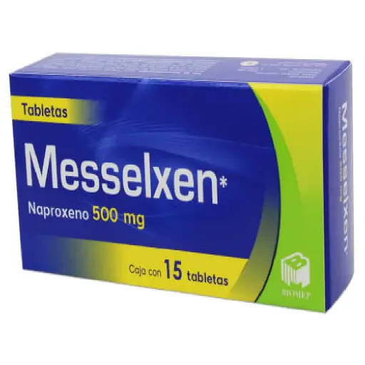 MESSELXEN 500MG TAB C/15 (GI)