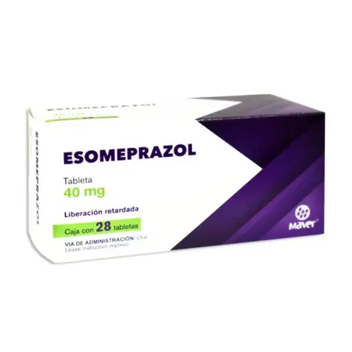 ESOMEPRAZOL MAVER LR 40MG TAB C/28 (GI)