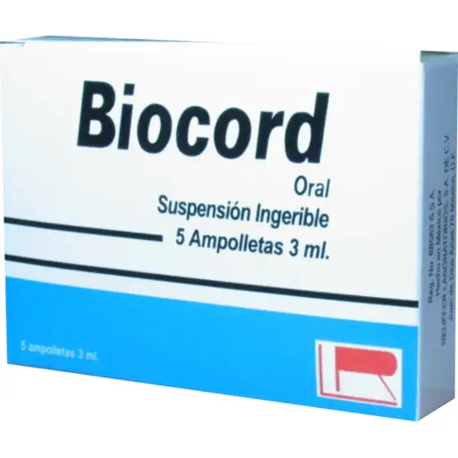 BIOCORD ORAL 3ML AMPULA C/5 (GI)