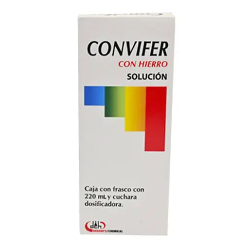 CONVIFER CON HIERRO SOLUCION 220ML (GI)