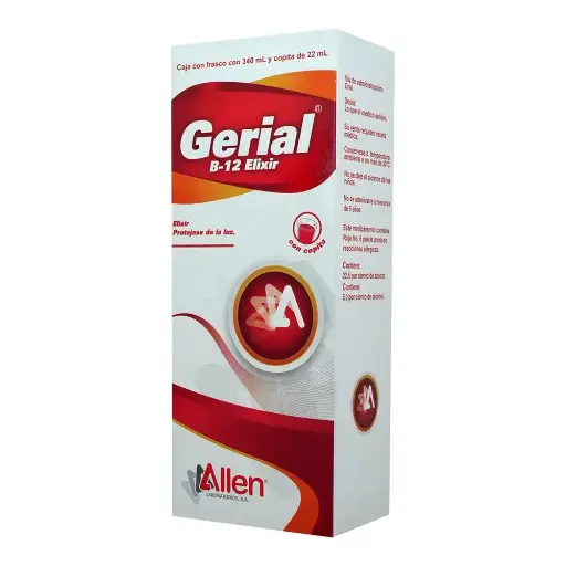 GERIAL B-12 ELIXIR 340ML (GI)