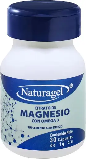 CITRATO DE MAGNESIO Y LECITINA DE SOYA CAPS C/30 (GI) *