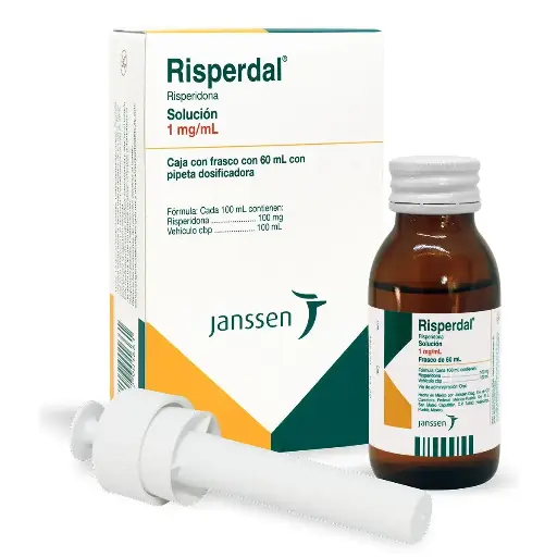 RISPERDAL 1MG/ML GOTAS 60ML