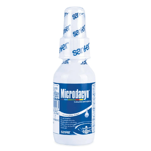 MICRODACYN SOLUCION ANTISEPTICA 60ML