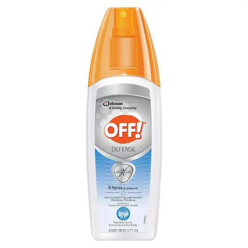 REPELENTE OFF DEFENSE SPRAY 177ML