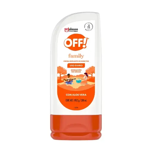 REPELENTE OFF FAMILY CREMA 200G