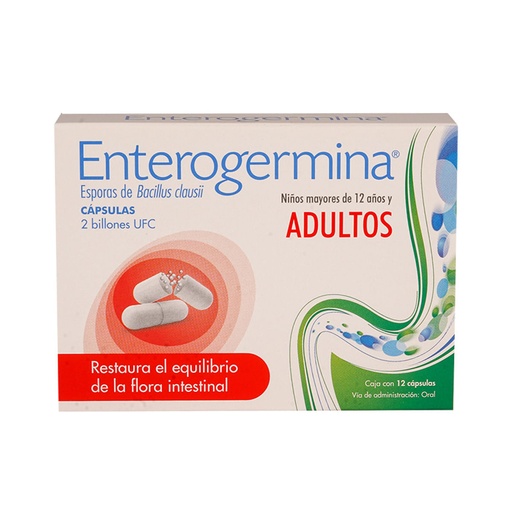 ENTEROGERMINA 2B UFC CAPSULAS C/12