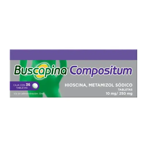 BUSCAPINA COMPOSITUM TABLETAS C/36