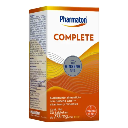 PHARMATON COMPLETE TABLETAS C/30