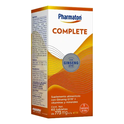 PHARMATON COMPLETE TABLETAS C/60