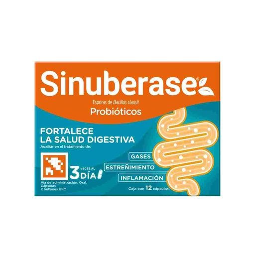 SINUBERASE 2 BILLONES UFC CAPSULAS C/12