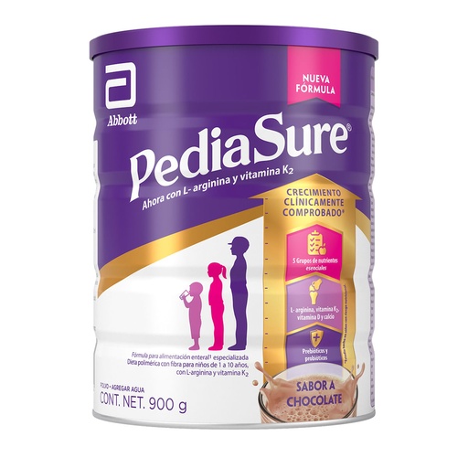 PEDIASURE PLUS POLVO CHOCOLATE 900G*