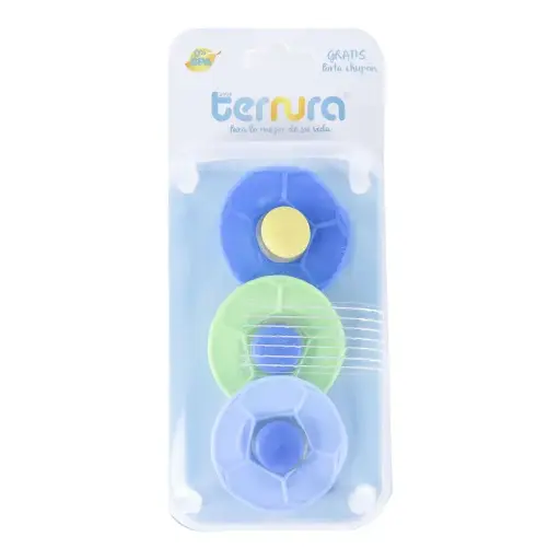 CHUPON TERNURA GOTA DE MIEL C/3 *