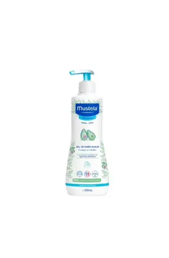 MUSTELA GEL DE BAÑO SUAVE 500ML *
