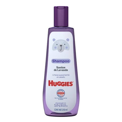 SHAMPOO HUGGIES RELAJ MZNILLA-LAV250ML