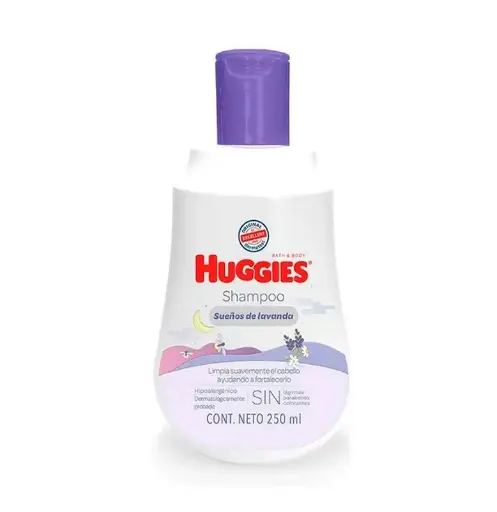 SHAMPOO HUGGIES RELAJ MZNILLA-LAV250ML
