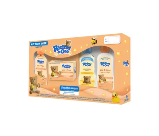 KIT RICITOS DE ORO MIEL C/4