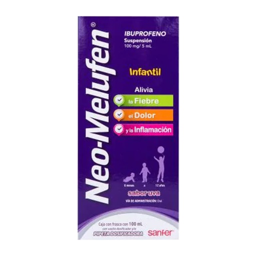 NEO-MELUFEN INFANTIL 100MG SUSP100ML