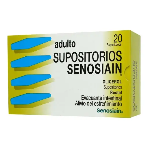 SUPOSITORIOS SENOSIAIN AD C/20