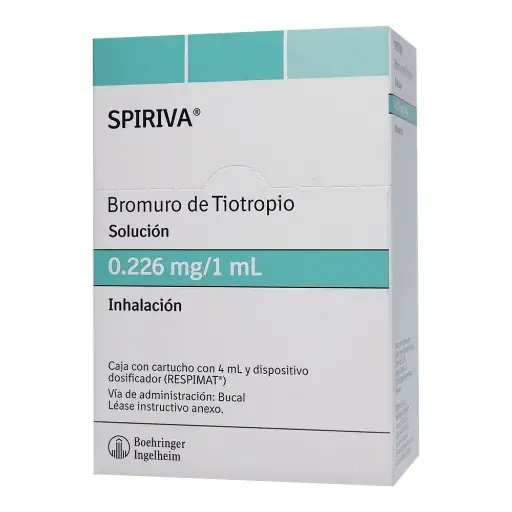 SPIRIVA RESPIMAT 0.226MG SOLUCION 4ML