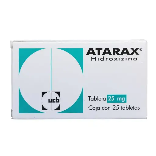 ATARAX 25MG TABLETAS C/25