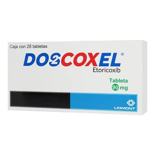 DOSCOXEL 90MG TABLETAS C/28