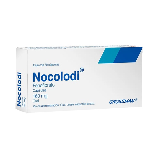 NOCOLODI 160MG CAPSULAS C/30