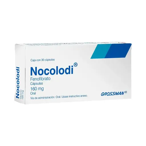 NOCOLODI 160MG CAPSULAS C/30