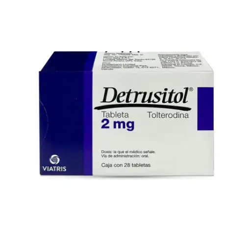 DETRUSITOL 2MG TABLETAS C/28