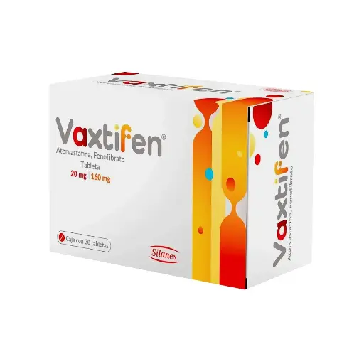 VAXTIFEN 20/160MG TABLETAS C/30