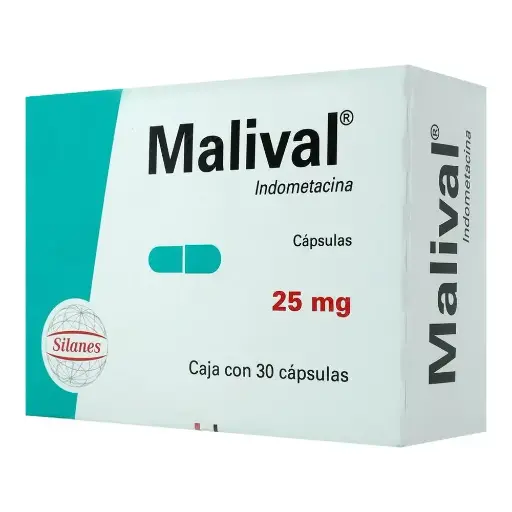 MALIVAL 25MG CAPSULAS C/30