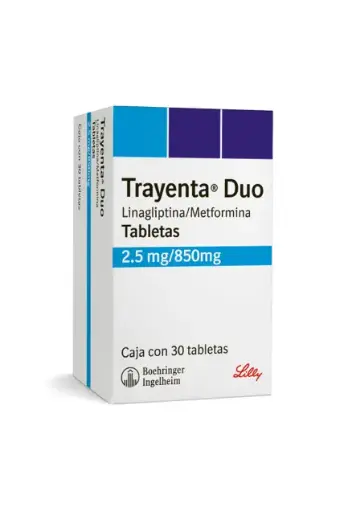 TRAYENTA DUO 2.5/850MG TABLETAS C/30