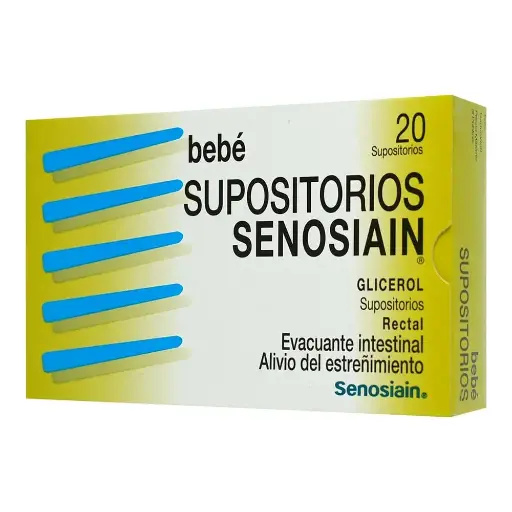 SUPOSITORIOS SENOSIAIN BEBE C/20